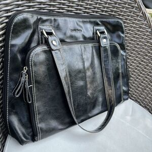 SAMSONITE White Stitch Vegan Leather Laptop Work Tote Travel Bag- Up To 17.5”